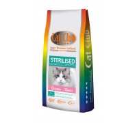 Cat Club Super Premium Alimento per gatti sterilizzati con tacchino da kg 1,5